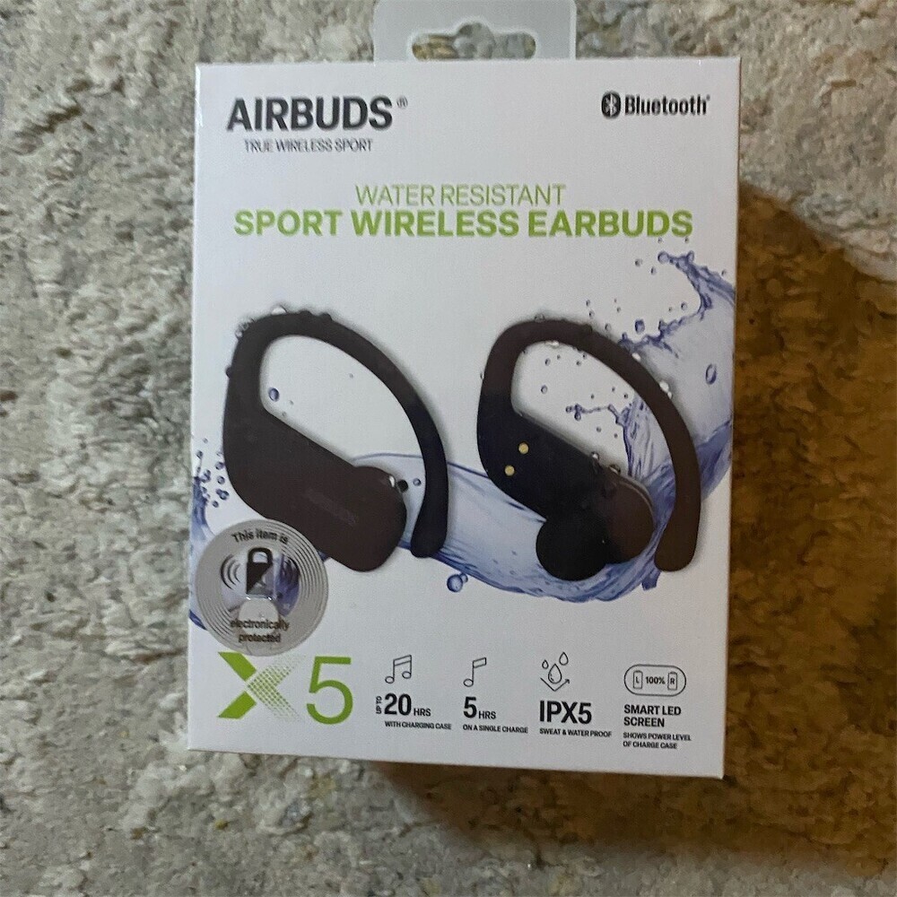 Foomee Airbuds True Wireless Sport Bluetooth Earbuds w/ Charging Case